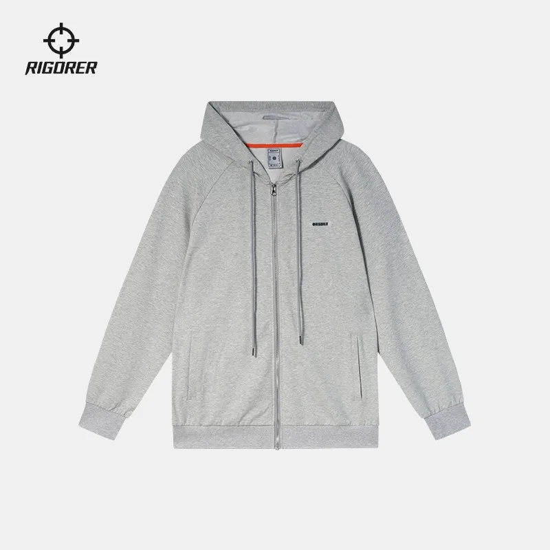 Спортивная мужская Толстовка Rigorer с длинным рукавом толстовка капюшоном