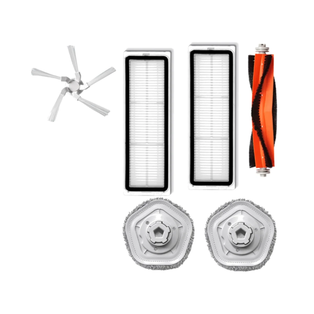 

Replacement Accessories Kit for Bot W10 W10Pro Vacuum Cleaner Main Brush Filter Mop Cloth Cleaning Brush