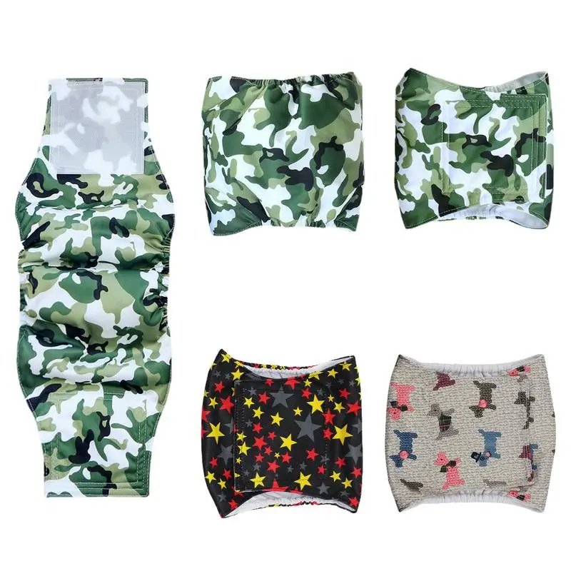 

3 шт., водонепроницаемые подгузники для живота, для собак