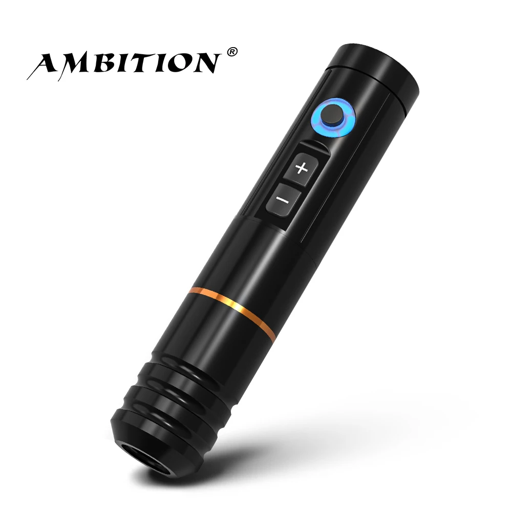 

Ambition NINJA RS Portable Wireless Tattoo Machine Pen Battery Capacity 800mah Running Time 5 Hours
