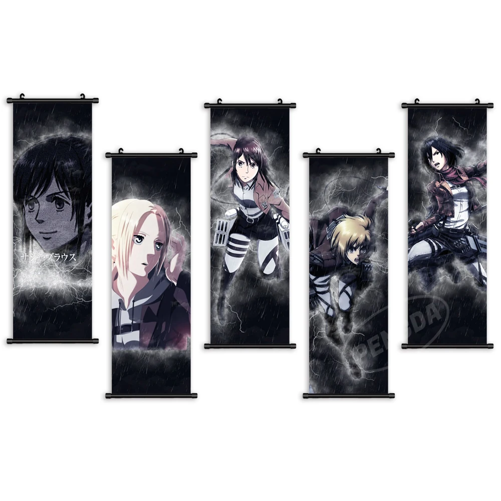 

Hd Prints Wall Art Manga Pictures Attack On Titan Home Aesthetic Room Decor Paintings Canvas Anime Figure Reiner Hans Posters