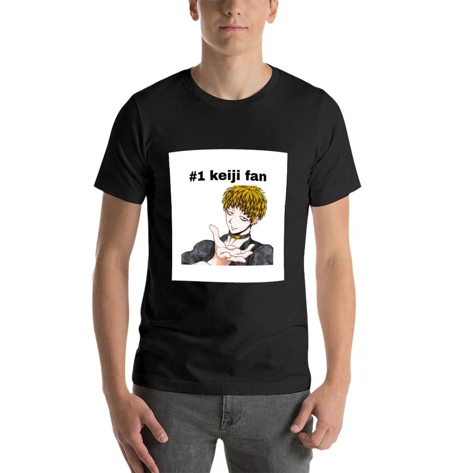 Кийджи голеньги # Футболка для фанатов 1 новое издание большая одежда в стиле