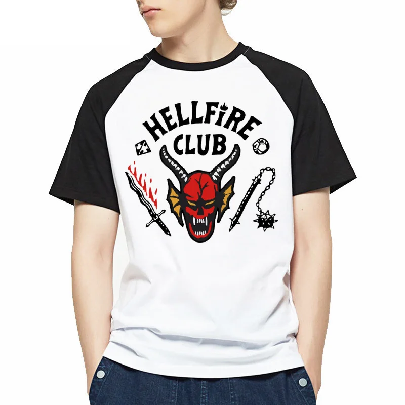 

Странные вещи, футболка для женщин и мужчин Harajuku, забавная футболка с изображением фильма, одиннадцать футболок, модная мужская и женская фу...