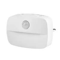30Pcs Led Motion Sensor Night Light Wireless EU Plug Battery Powered Lamp White Nightlight Bedroom Kitchen Cabinet Lighting
