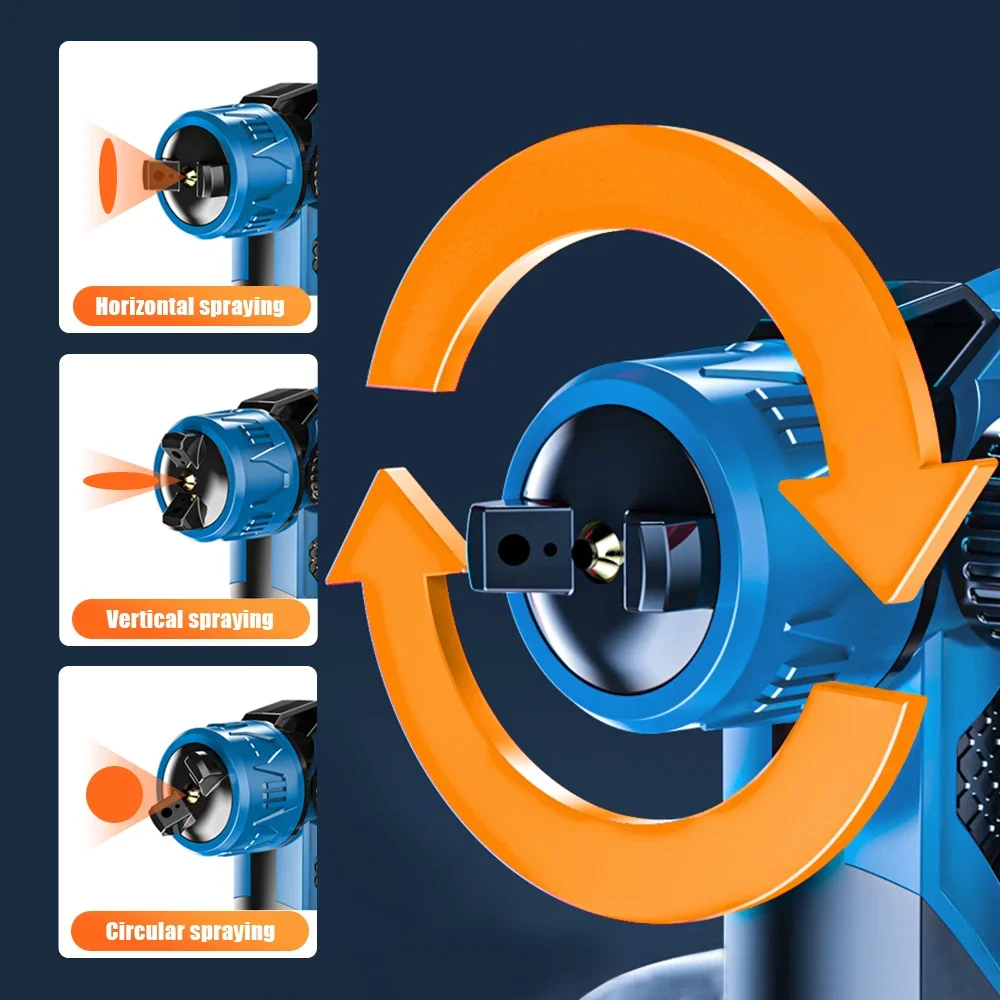 Kamolee 800 мл беспроводной электрический распылитель краски бытовой