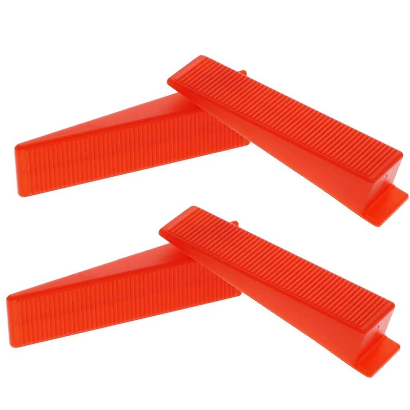 

300 Pcs Reusable Tile Leveling System With Tile Wedges For Floor Leveler Installation