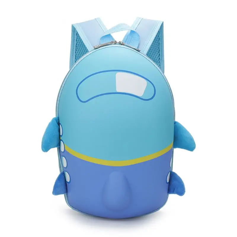 

Kindergarten Baby Backpack Cute Cartoon Small Airplane Backpack Eggshell Backpack Waterproof Breathable Bag Children's Backpack