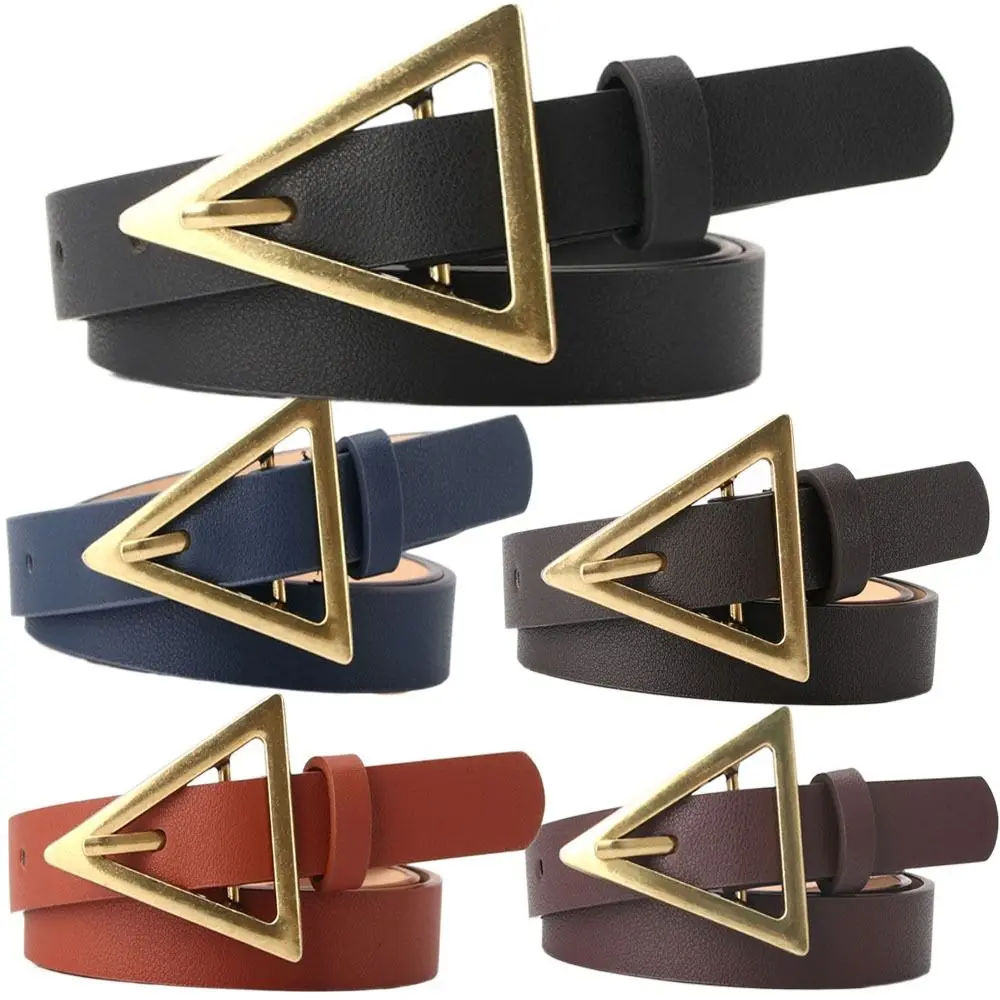 

Fashion Corset Waist Belt Waist Accessories Women Female Ladies Belts Triangle Buckle Belt Retro Belts Alloy Belt