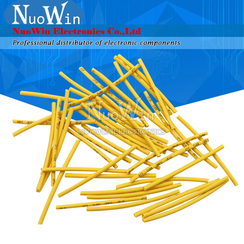 280 шт. полиолефиновые термоусадочные трубки в ассортименте изолированные для