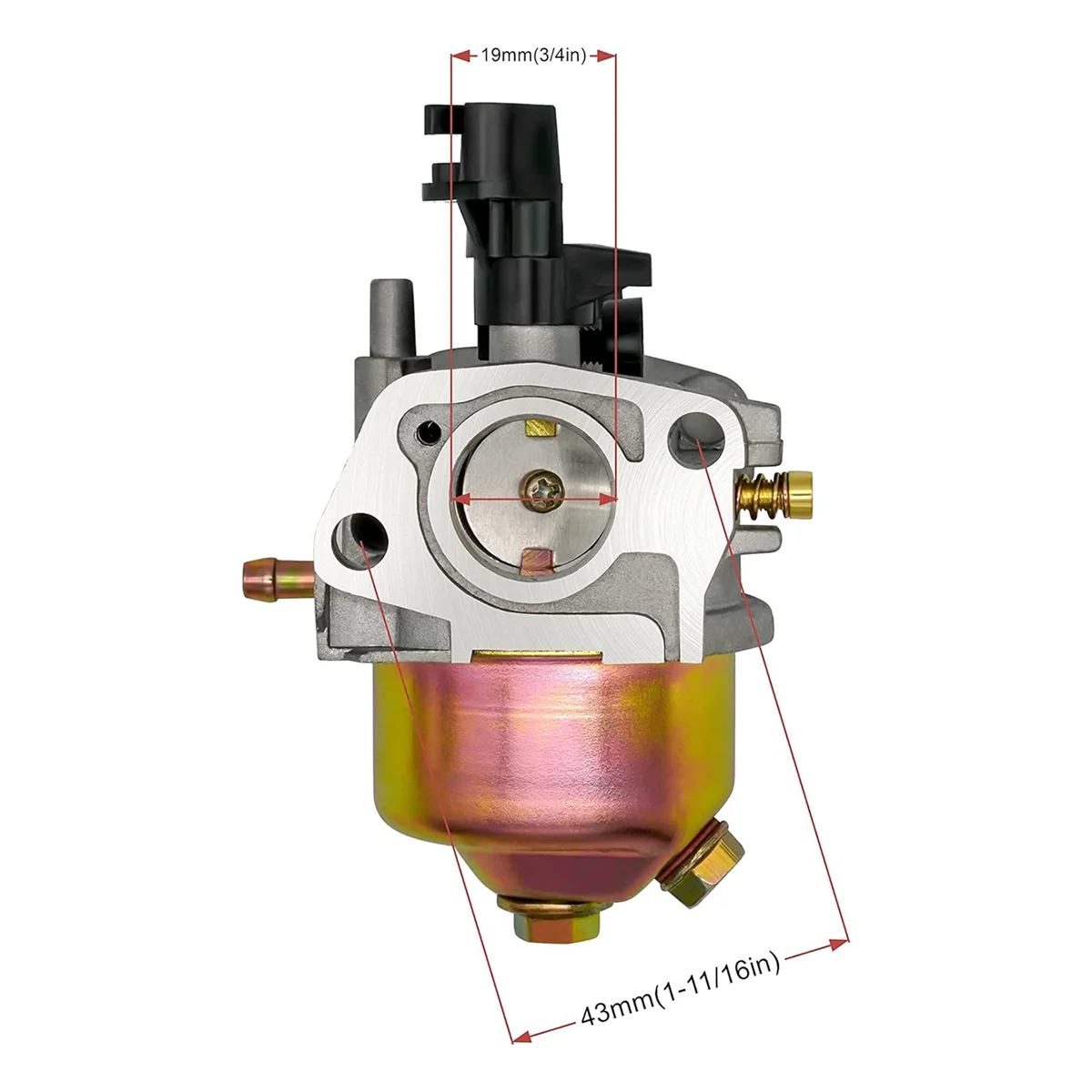 Карбюратор 196cc 212cc 224cc для Honda Champion Predator 3500 4000 4375 Generac 3250 3300 Wen Westinghouse