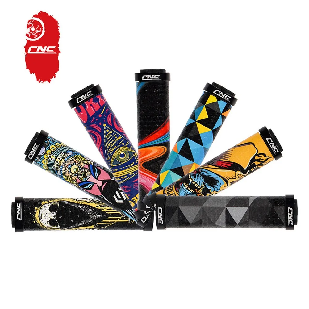 

1 Pair Handlebar Grips Silicone MTB Handle Bar Grip Non-Slip Hot Sale Bike Grip Shock Absorption Handlebar Grips Parts