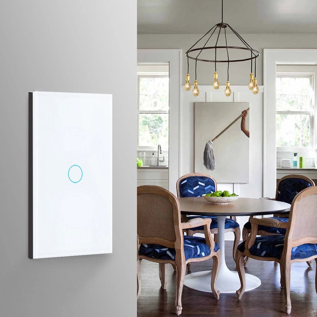 Сенсорный выключатель US Smart Home с поддержкой Wi-Fi и управлением через приложение