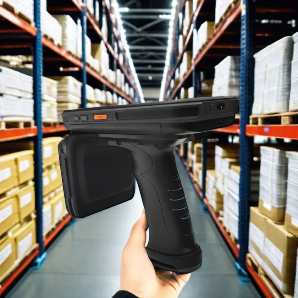 Лидер продаж C72 Ручной UHF RFID-карты и считыватель тегов Несколько режимов работы