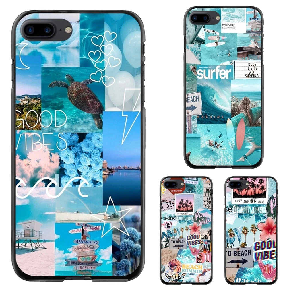

Accessories Hard Case Surf Dreams Vsco Collage For iPod Touch iPhone 11 12 Pro MAX 4S 5 5S SE 6 6S 7 8 Plus X XR XS