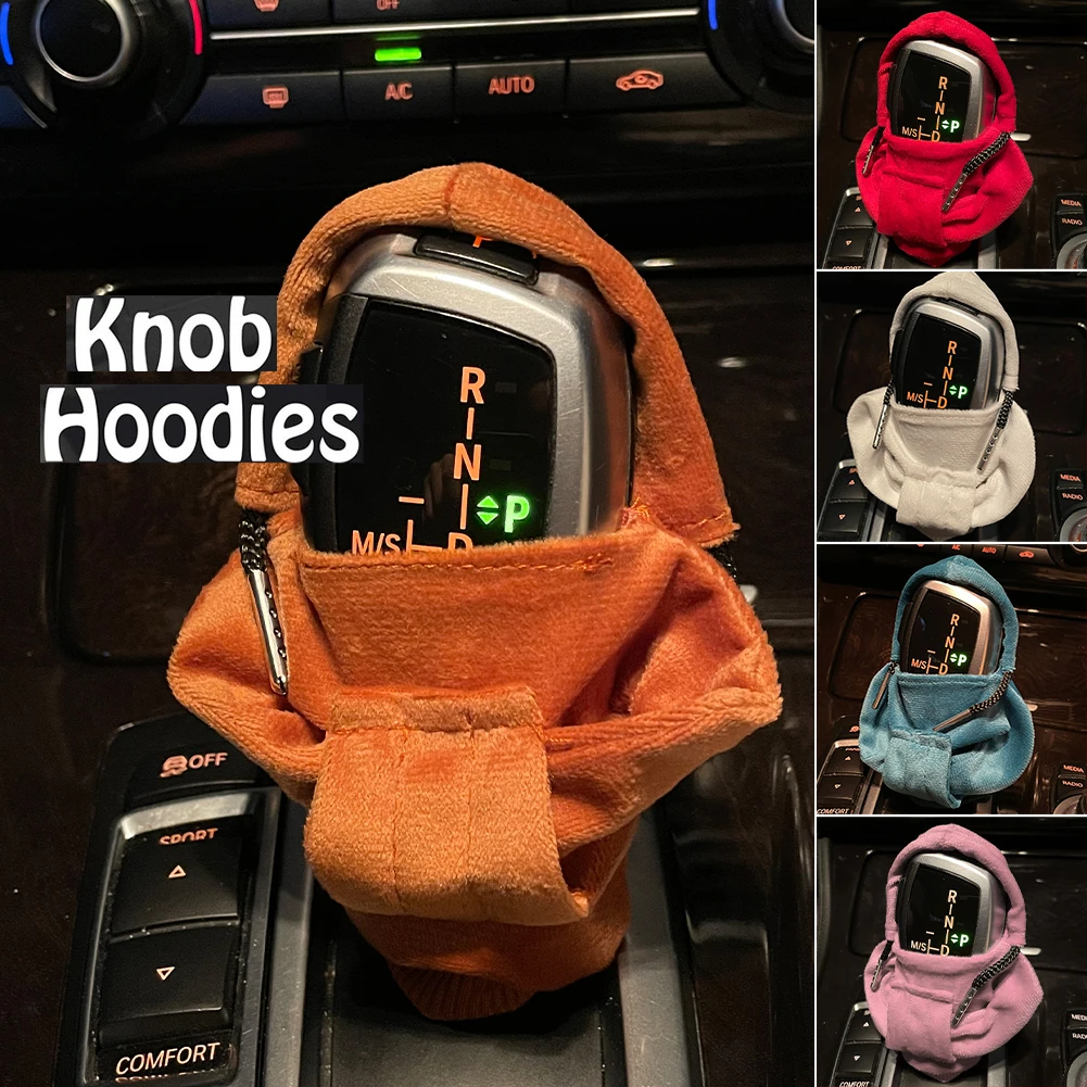 

Универсальная крышка переключения передач для автомобиля, ручка переключения передач, худи, украшение для ручного автоматического автомоб...