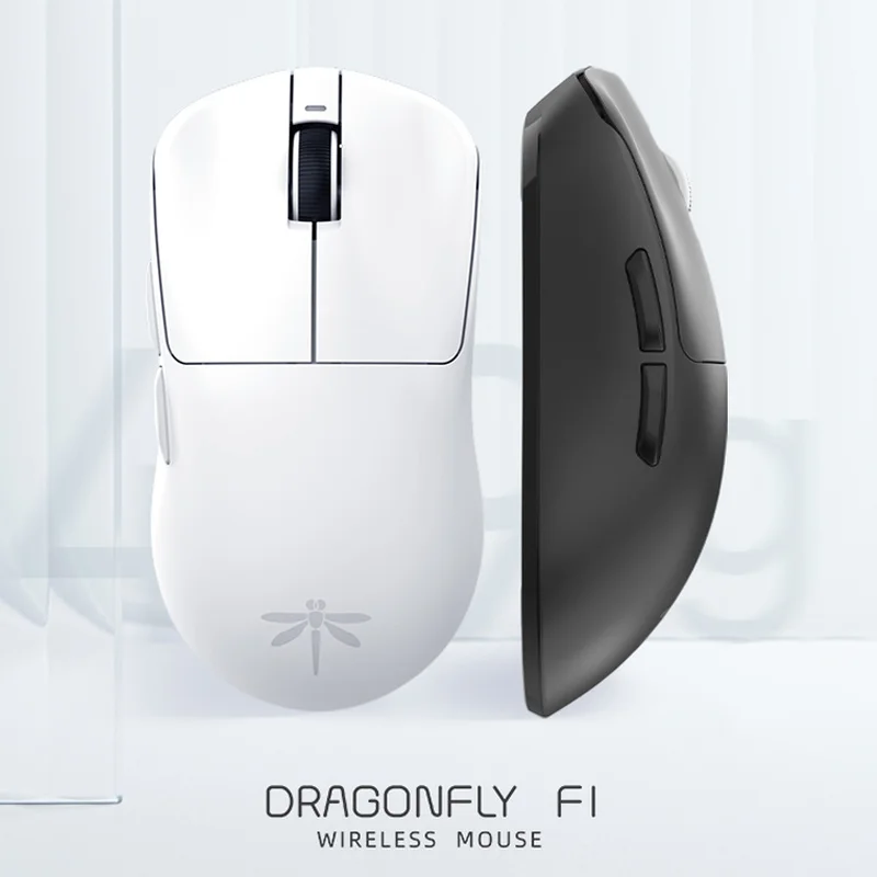 

Vgn Dragonfly F1 Pro Wireless 2.4g Wired Dual Mode Gaming Mouse Paw3395 Sensor Lightweight Long Battery Life Gifts For Gamer