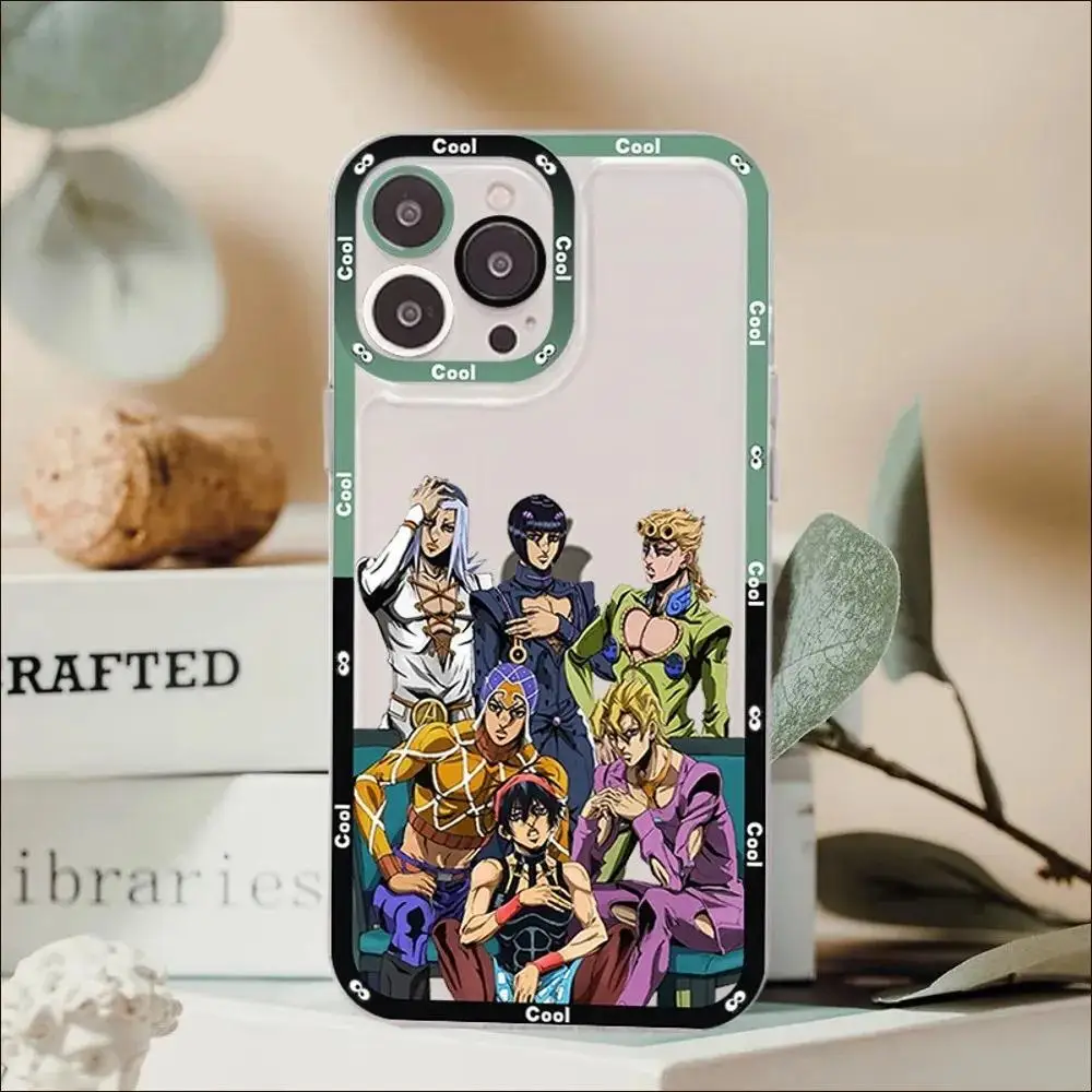 Чехол для телефона из ТПУ IPhone 11 12 13 14 15 Mini Pro Max XR X XS 8 7 6 Plus SE с аниме Невероятные