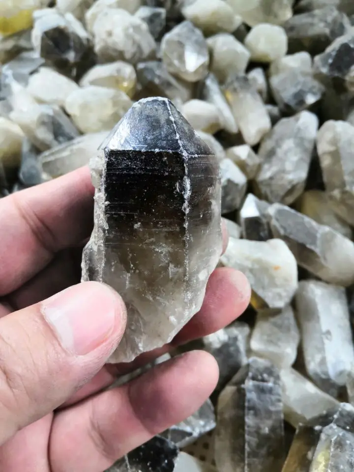 

Extra Large Natural Smoky Quartz Crystal Points, 2-3 Inches Smoky Quartz Point