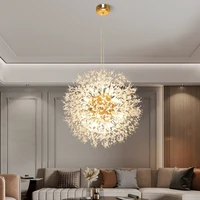 new modern nordic led chandelier for living room bedroom dining room kitchen ceiling pendant lamp gold design hanging light g9