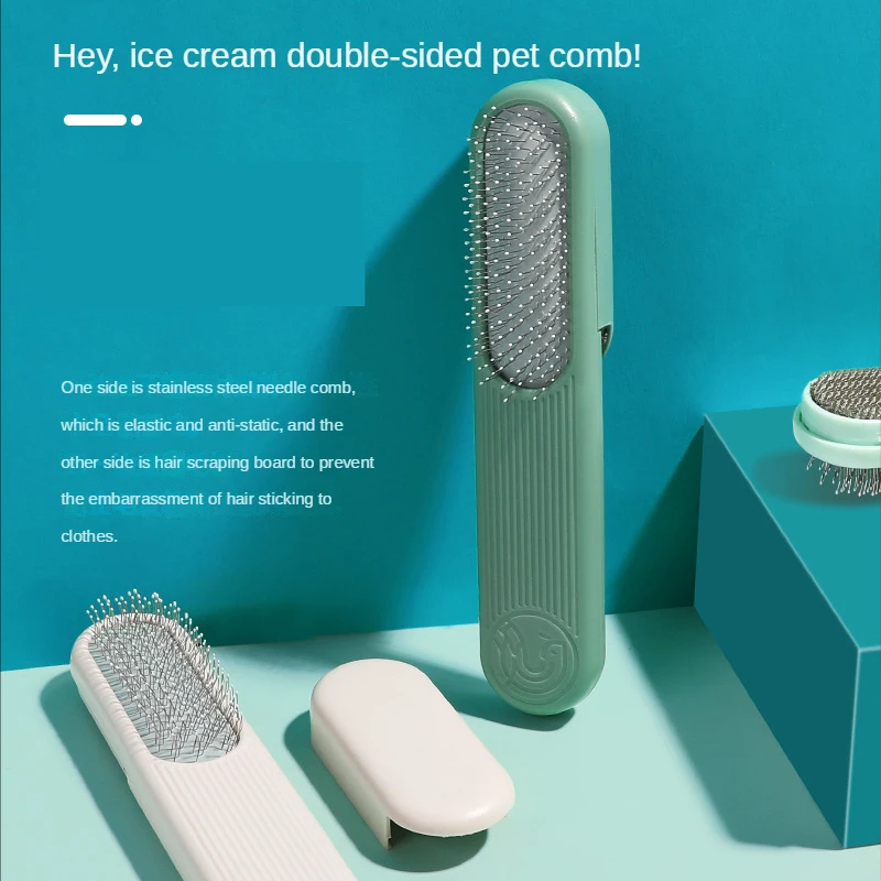 

Pet Dog Cat Hair Removal Brush Trimmer Comb Portable Hand Steel Needle Hair Removal Comb Pet Pro Grooming Tool Dog Supplies