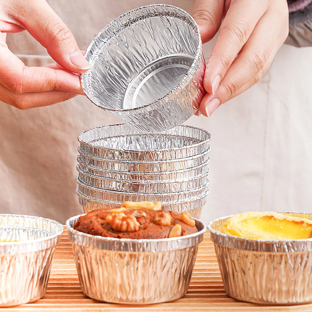 40 шт. жестяная фольга для торта Bozai бумажные стаканчики подставка выпечки