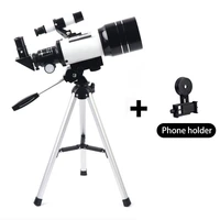 150x professional astronomical telescope monocular hd powerful binoculars 70mm eyepiece night vision for space star camping
