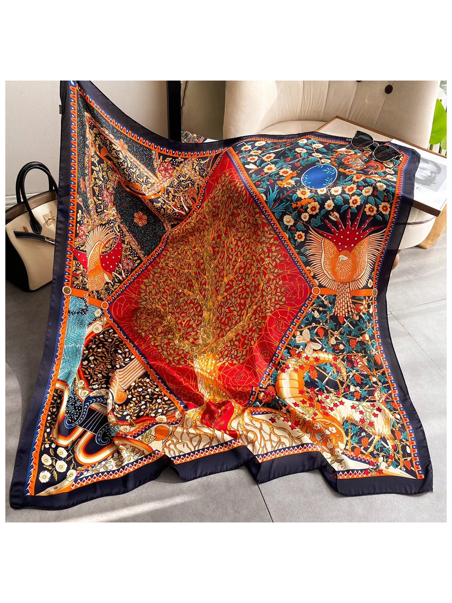 Рисунок 6 - Шелковые шарфы 110*110 см