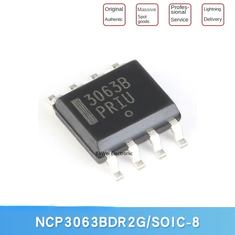 

Original genuine NCP3063BDR2G 1.5A boost/buck/inverting converter switching regulator (10PCS)