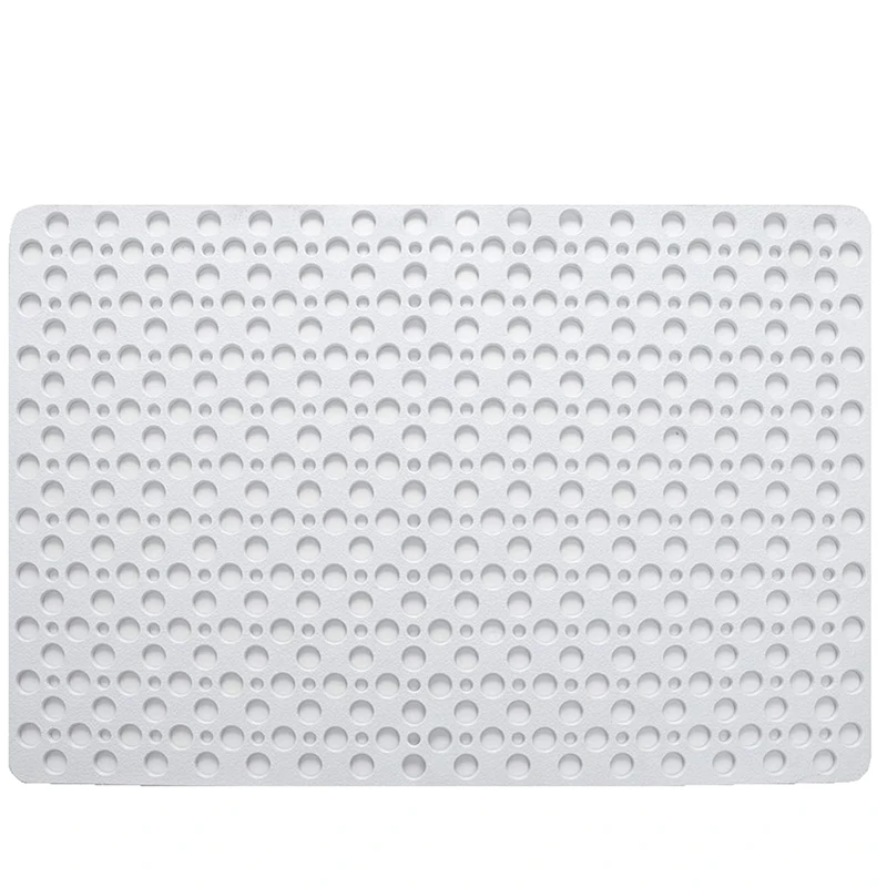 

Non Slip Bath Mat Anti Mould Shower Mats TPE Bathroom Bathtub Mat Floor Shower Mats Anti Slip With Suction Cups
