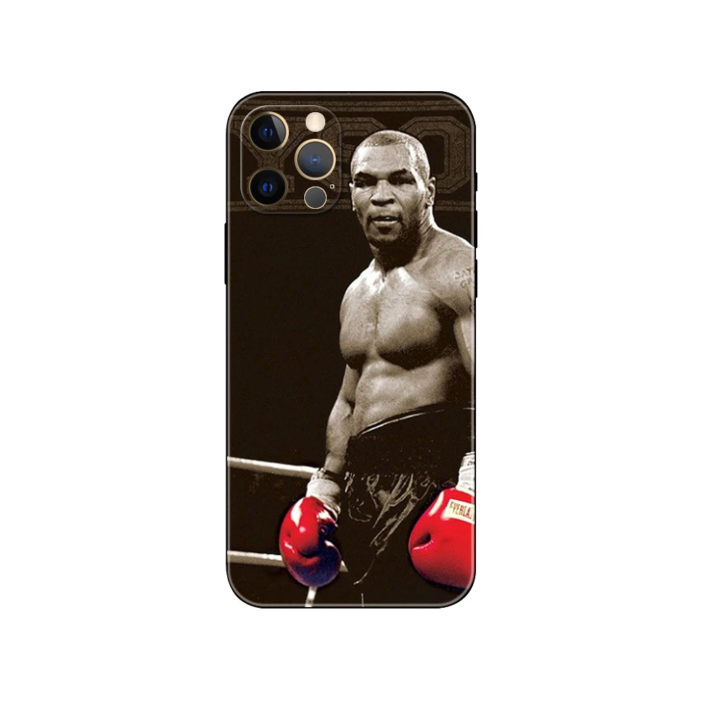 Черный чехол из ТПУ для iphone 5 5s se 2020 6 6s 7 8 plus x 10 XR XS 11 12 13 mini pro MAX задняя крышка Майк