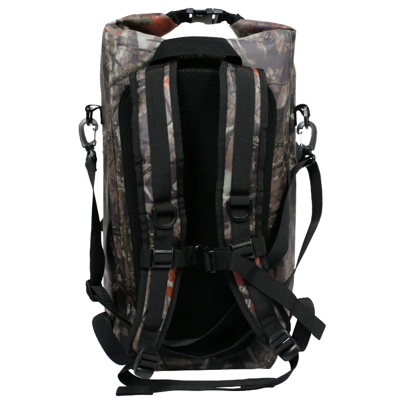 Spring River Waterproof Roll Top Kayak Backpack, Red