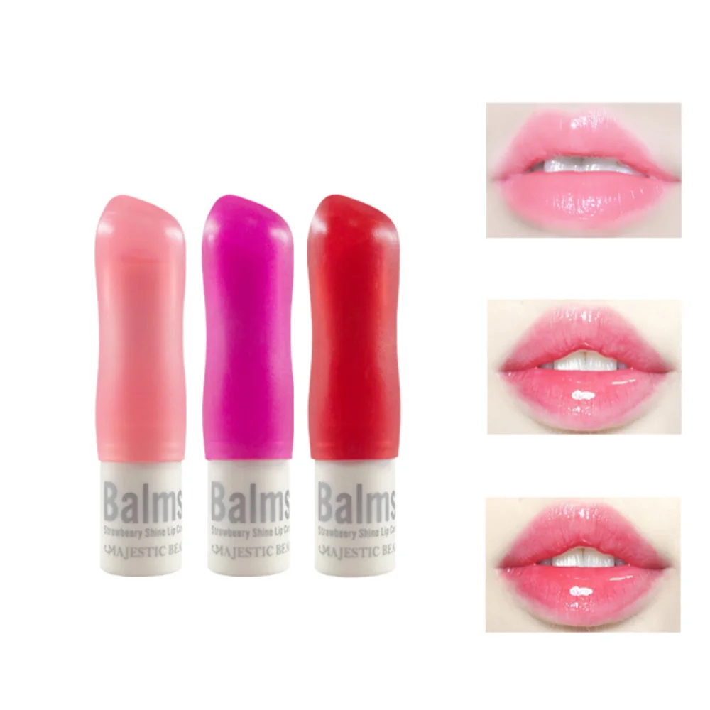 Успокаивающий фруктовый бальзам для губ водостойкий Увлажняющий блеск стойкий