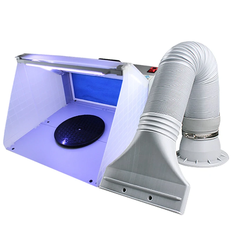 

Модель Gundam, верстак для распыления краски, Мощный вытяжной ящик ручной работы, эргономичный вытяжной вентилятор, плавная регулировка