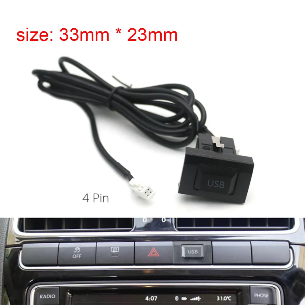 

Автомобильный радиоприемник с USB-выключателем, кабель адаптера панели для Volkswagen VW Polo 2009 2010 2011 2012 2013 Для Audi Skoda