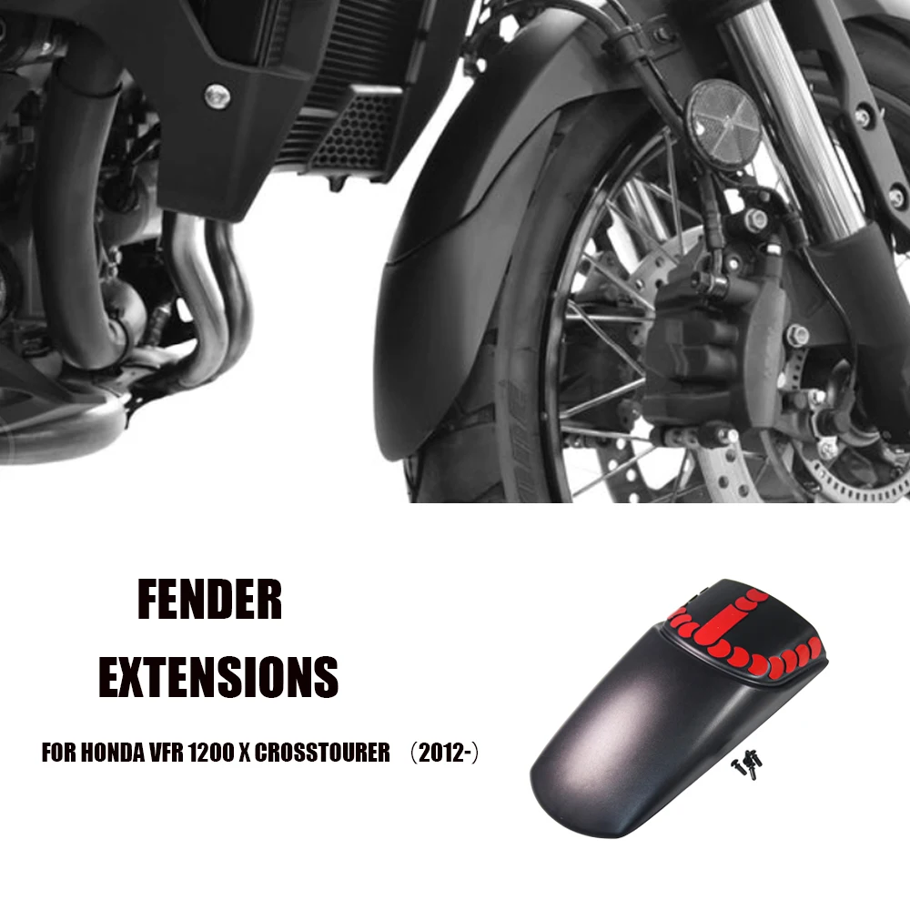 

Мотоциклетные аксессуары, удлинитель переднего брызговика для Honda VFR 1200 X VFR1200X Crosstourer 2012 2013 2014 2015-