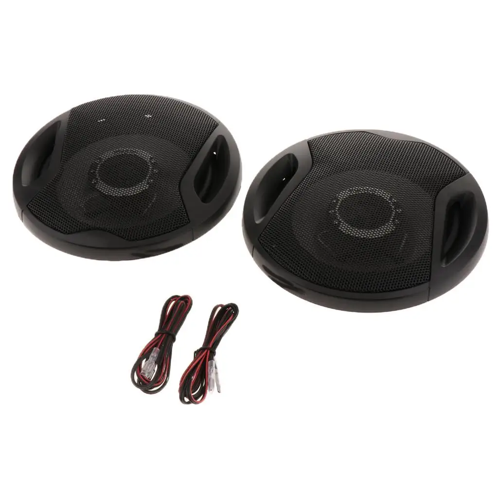 

Pair of 6.5 Inch 400 Watt 3 Way Car Audio Coaxial Speakers Stereo Audio
