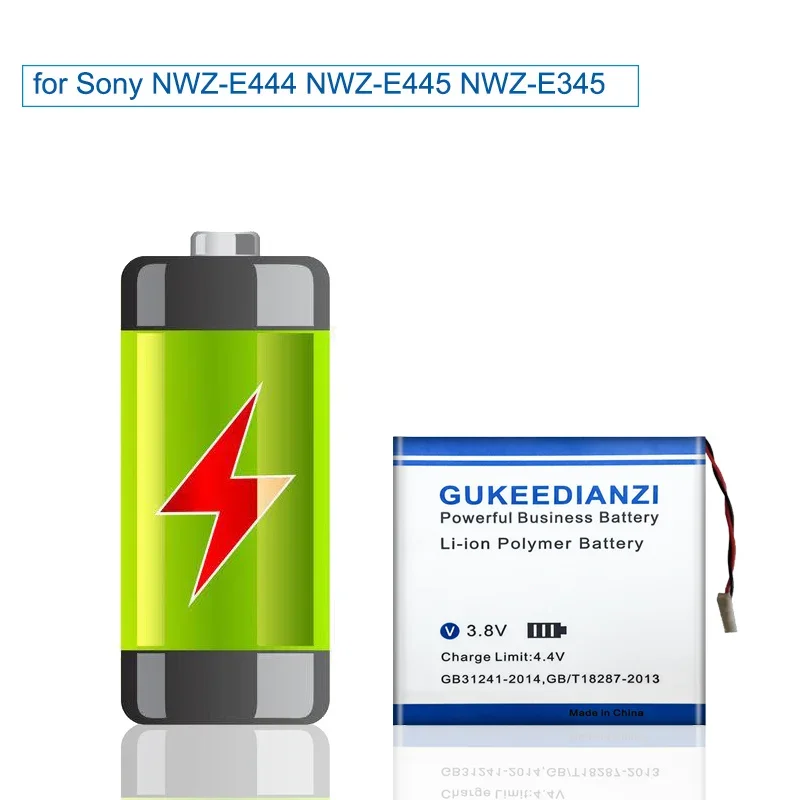 Компактный аккумулятор 1250 мАч для Sony NWZ-E444 NWZ-E445 NWZ-E345 NWZ-WH303 E373 E383 A864 A865 LIS1425HNPC SRS-BTV5
