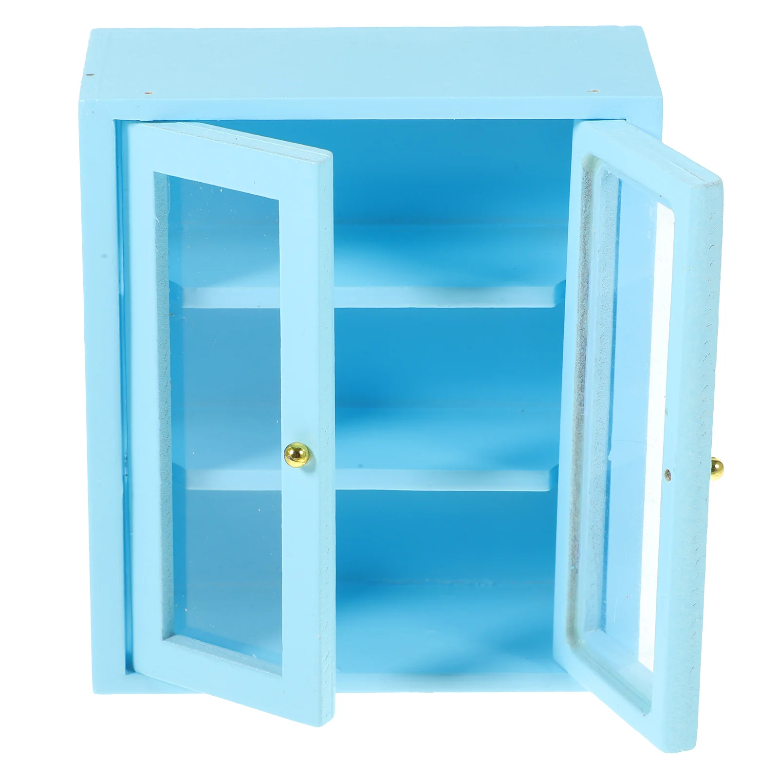 

Wooden Miniature Cabinet Model Tiny House Ornament Mini House Decoration