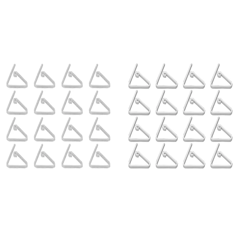 

16 шт., прозрачная пластиковая настольная ткань с зажимами