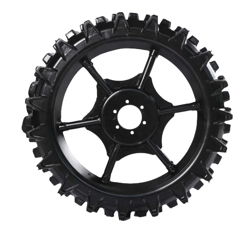 

1000*160mm Paddy field farm equipment transplanter 1800*100mm solid tires rubber wheels