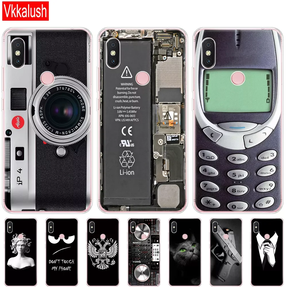 

Silicon Case For Xiaomi Redmi S2,Redmi Y2 Back Cover Soft Phone Cases for Redmi Y2,Redmi S2 Coque Cover Full 360 Protective