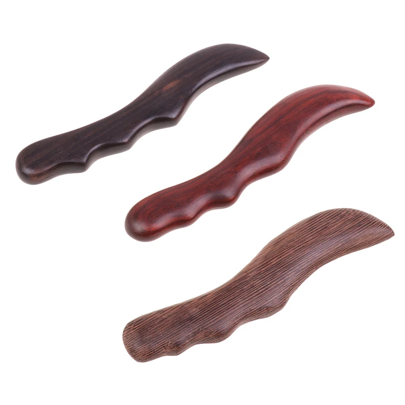 

Cellulite Gua sha Board Wood Therapy Massage Stick Lymphatic Drainage Massager Scraping for Facial Neck Slimming Relax