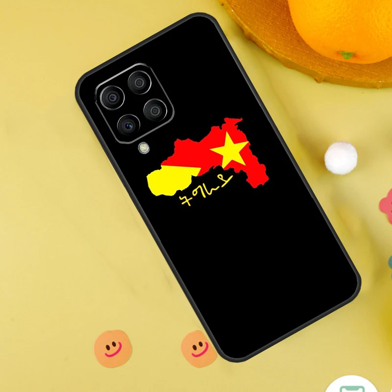 Фото Чехол с флагом Tigray для Samsung Galaxy M35 M33 M21 M31 M16 M36 M56 M53 M13 M12 M32 M52 M15 M55 M14 M34 M54 №3