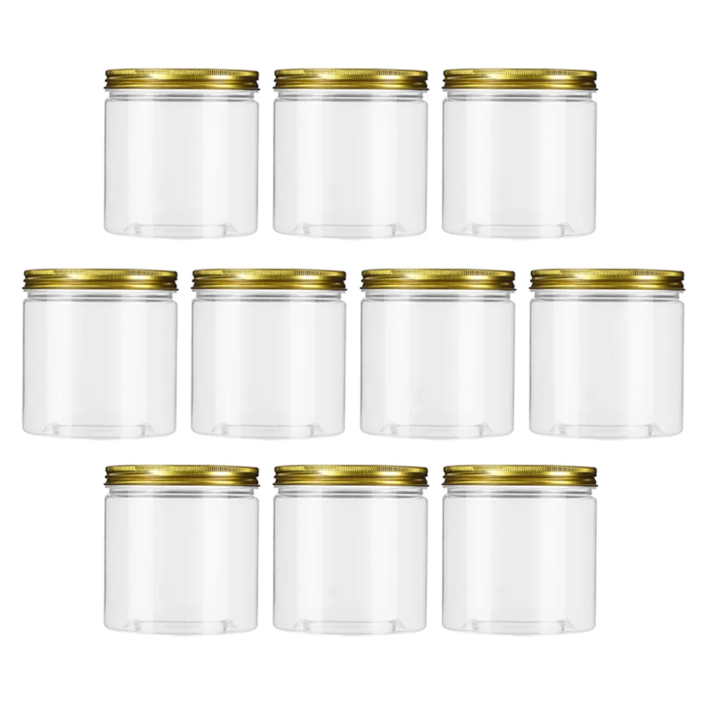

10 Pcs Moisture-proof Practical Convenient Durable Portable Jars Containers for Ingredients Storage Kitchen