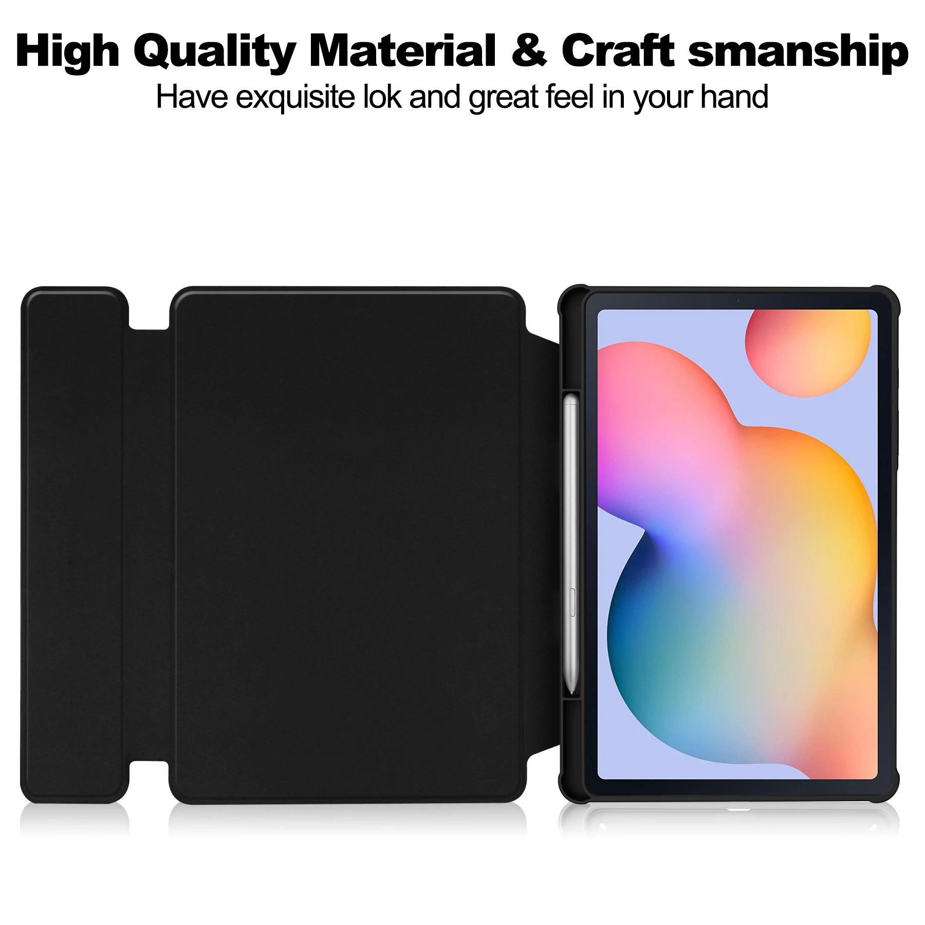 Чехол для Samsung Galaxy Tab S6 Lite 10 4 дюйма 2020 с новой вращающейся клавиатурой на 360