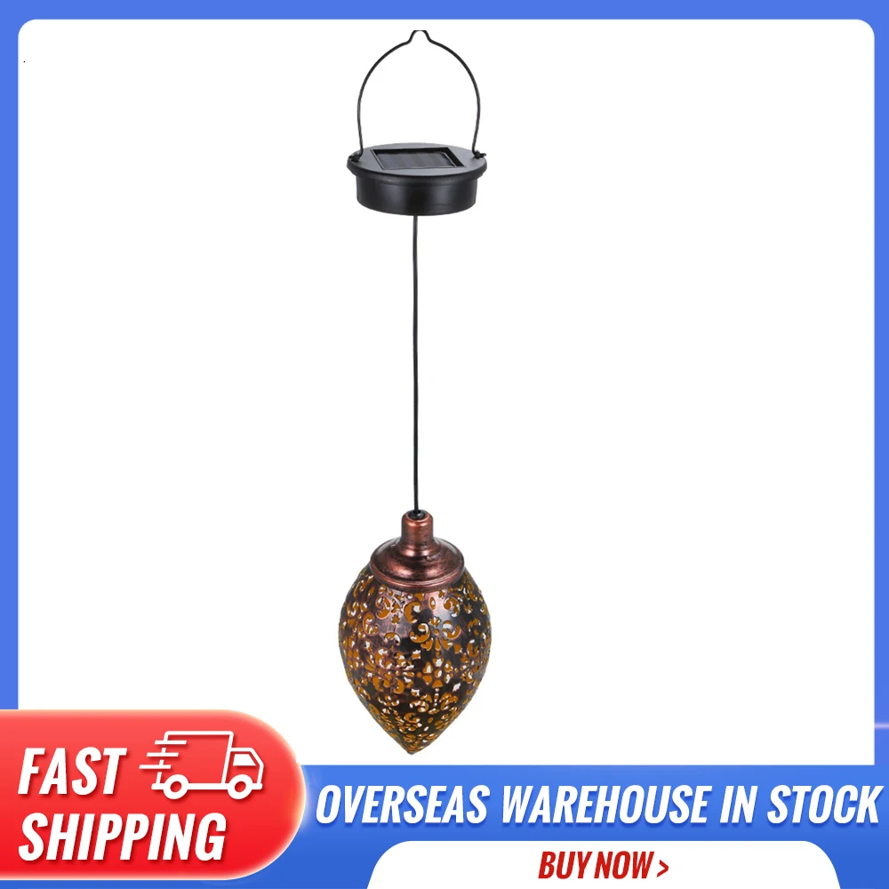 

Waterproof solar garden light LED Lantern Hanging Outdoor solar Lamp Olive Shape Sensitive Sensor Control Solar Powered lamp