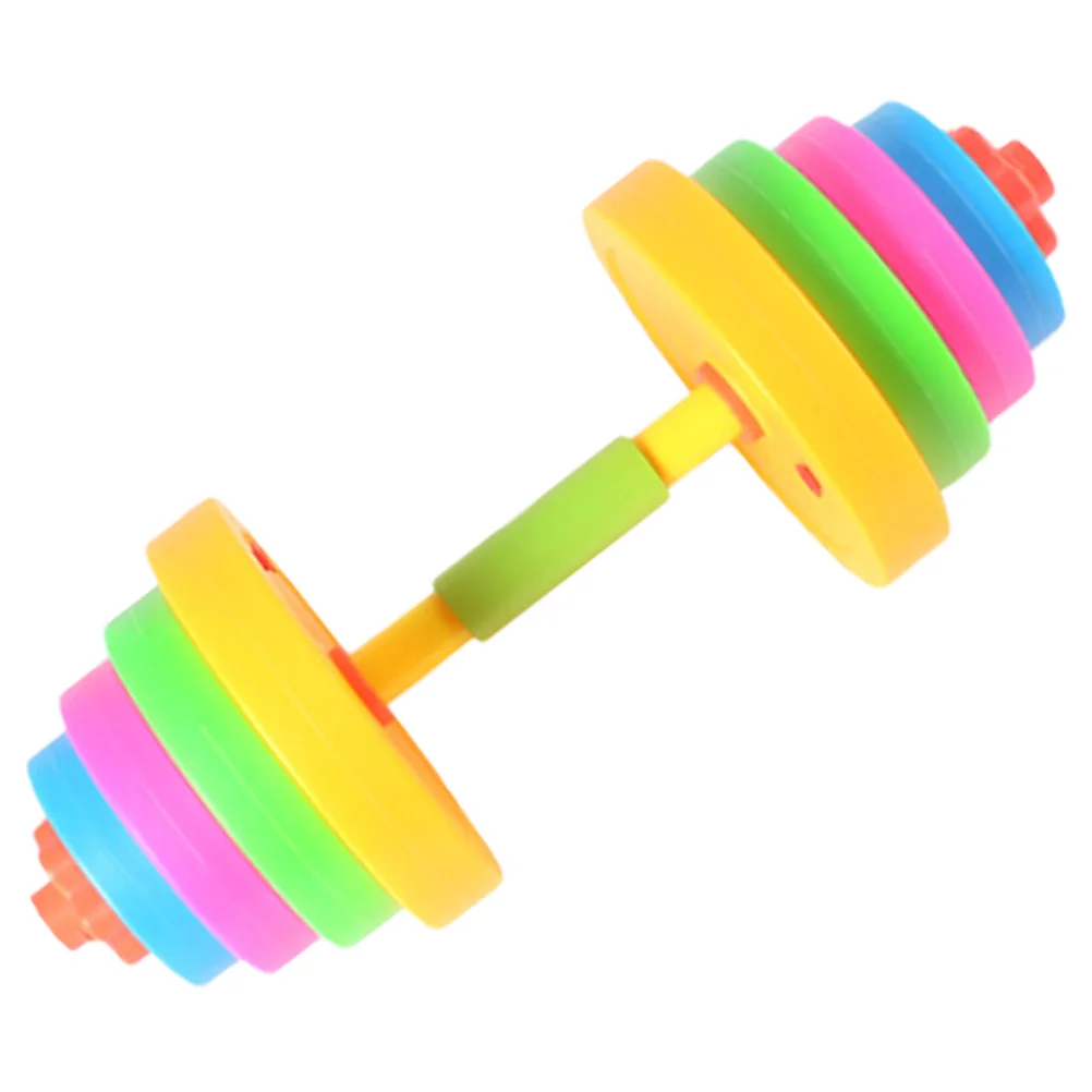 

Kids Dumbbell Toy Exercise Dumbbells Plastic Barbells Tools Workout Equipment Sports Small