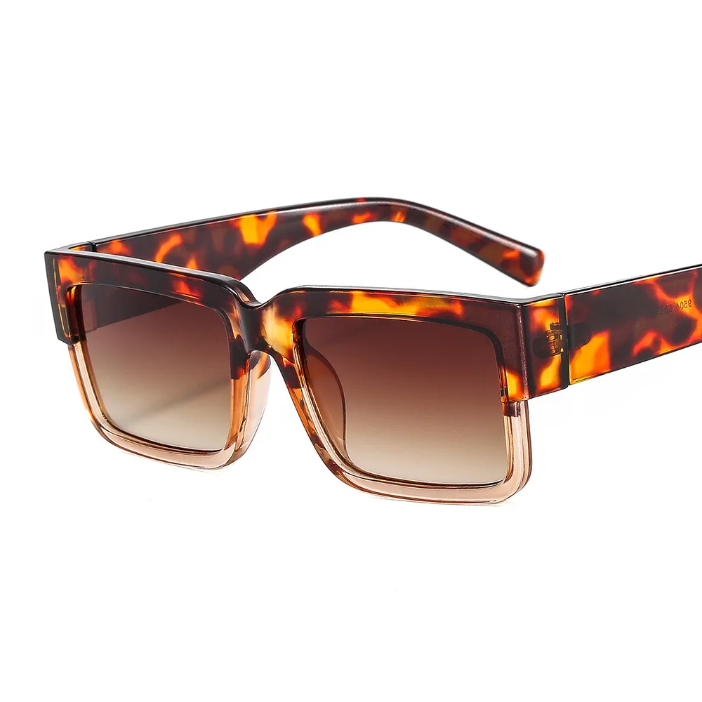 Солнцезащитные очки с квадратной оправой для мужчин и женщин модные солнечные