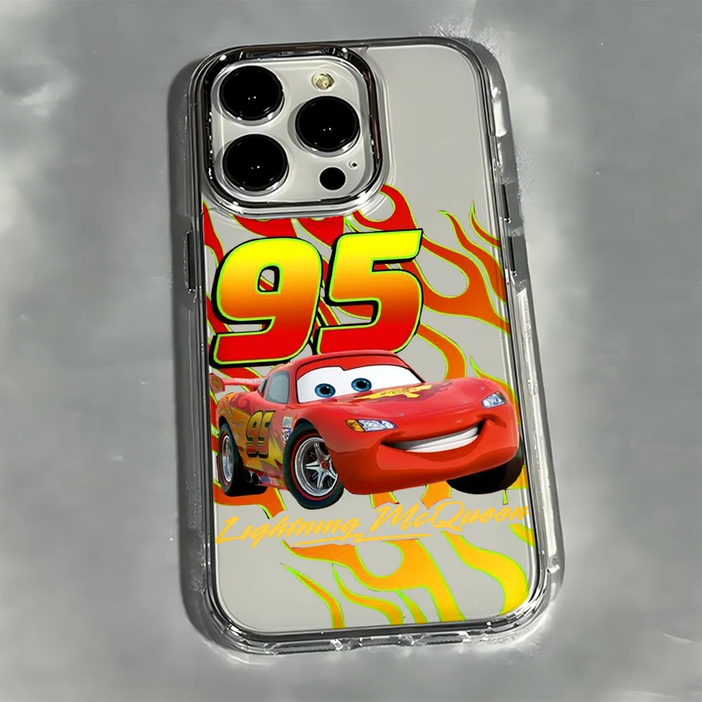 Фото Чехол для телефона Cars L-Lightning M-McQueen для Xiaomi Redmi Note A5 A3 15 14 13 14c 13c 12 11 10 9 Pro Plus 4G 5G, прозрачный чехол №2