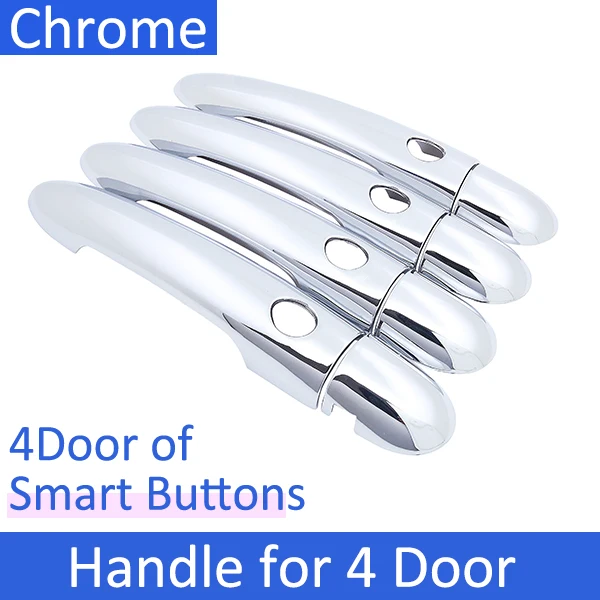 

4x для Renault Scenic 2 II MK2 2003 2004 2005 2006 2007 2008 2009 хром чехол на дверную ручку автомобильные аксессуары стикеры отделка